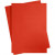Karton, farbig, A2 420x600 mm,  180 g, Signalrot, 10Bl. [HOB-21514]