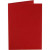 Cards, size 10.5x15 cm, 220 g, 10 pcs, red [HOB-216013]