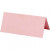 Place cards, size 9x4 cm, 220 g, 10 pcs, light red [HOB-220019]
