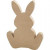 Osterhase, H 25 cm, Tiefe 2,5 cm, 1Stck [HOB-26517]