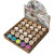 Holzstempel im Display, D: 30 mm, H 35 mm, Wedding, 1Set [HOB-32350]