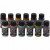 Textilfarbe - Sortiment, Sortierte Farben, Trendfarben, 12x50ml [HOB-34185]
