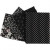 Patchwork-Stoff, Größe 45x55 cm,  100 g/qm, Schwarz, 4Stck. [HOB-44177]