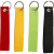 Schlüsselanhänger, Größe 3x15 cm, Stärke: 3 mm, Grün, Gelb, Rot, Schwarz, 4Stck. [HOB-45086]