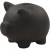Sparschwein, H 10 cm, L 10,5 cm, Schwarz, 8Stck. [HOB-50542]
