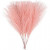 Artificial feathers, L: 15 cm, W: 8 cm, 10 pcs, light red [HOB-518053]