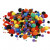 Pompons, D: 5-40 mm, ca. 150 Stck, Sortierte Farben, 42g [HOB-518900]