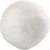 Kugel, D: 25 mm, Weiß, Baumwolle, 12Stck. [HOB-540040]