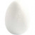 Styropor-Eier, H 8 cm, Weiß, Styropor, 5Stck. [HOB-543240]