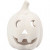 Tea Light Candle Holder, H: 9.5 cm, D: 6.5, 12 pcs, white [HOB-55518]