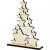 Christmas Tree, H: 19.6 cm, W: 14.7 cm, 1 pc, plywood [HOB-56924]