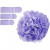 Seidenpapier-Pompons, Lila, D: 20+24+30 cm,  16 g, 3Stck. [HOB-590005]