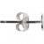 Ohrstecker , L 13 mm, Versilbert, 100Stck. [HOB-603081]