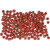 Rocailleperle, Größe 8/0 , D: 3 mm, Dunkelrot, 25g, Lochgröße 0,6-1,0 mm [HOB-682031]