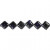 Pottery Beads, L 19x19 mm, Lochgröße 2 mm, Blau, quadratisch, 11Stck. [HOB-69954]