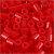 Fuse Beads, Größe 5x5 mm, Lochgröße 2,5 mm, Rot (57), Medium, 1100Stck. [HOB-751310]