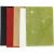 Moosgummi-Bögen, A5 15x21 cm, Stärke: 2 mm, sortierte Farben, Glitzer, 5Bl. [HOB-769011]