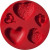 FIMO® Motiv-Formen, D: 7 cm, Herzen, 1Stck [HOB-78323]