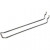 Doppel-Wandhalterung, L 150 mm, Stärke: 3 mm, 50Stck., B 25 mm [HOB-930063]
