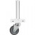 Rahmenteil, H 280 mm, B 120 mm, Weiß, 1Stck, Tiefe 50 cm [HOB-93274]