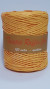 Naturbast Kordel gedreht Dunkelgelb 150 meter (1 Rolle) [HV-RAFO]