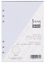 Kalender Füllung A5 Gepunktet, 6 Ringe, Weiß (1 St.) [BOP-A5DW]
