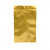 Gold Metallized Hanging Zipper Barrier Bags 7.6 x 11.4 cm (100 Pieces) [HZBB3MG]