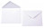 Umschläge Weiß 14,6x11,1cm Premium Undurchsichtig (50 Stück) [E120]