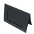 Glückwunschkarten Schwarz mit 10x15 rechteckiger Schnitt - Außengröße für 10,8x15,8 to 12,5x17,5cm Druck 240g 13x17,8cm (25 Stück) [PJ02113]