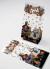 Bedruckte Beutel Happy Halloween 10,2x6,4x24,1cm mit Seitenfalten (100 Stück) [G4TOT]