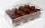 Klarsichtschachteln für Pralinen 13x2,5x18,1cm mit Einsatz (100 Stück) [CNDY168]
