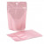 Standbodenbeutel Rosa mit Hangloch 10,2x6x15,2cm (100 Stück) [ZBGM2RG]
