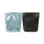 Standbodenbeutel Transparent/Schwarz 17x9x28,5cm | 340 Gramm (100 Stück) [ZBGB4]