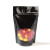 Black pouch bag with oval window