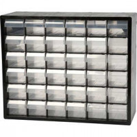 Schubladenregal, Größe 33x40,7x14,1 cm, Lochgröße 60x50 mm, PC 36, 1Set [HOB-13307]