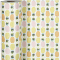 Geschenkpapier, B 50 cm,  80 g, Ananas, 150m [HOB-19038]