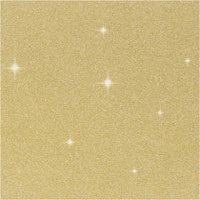 Glitzerfolie, B 35 cm, Stärke: 110 Micron, Gold, 2m [HOB-21060]