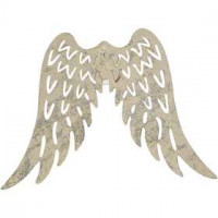 Flügel, H 6 cm, B 7,5 cm, 5Stck. [HOB-282170]