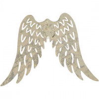 Flügel, B 7,5 cm, H 6 cm, 30Stck. [HOB-28217]