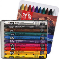 Neocolor I - Ölkreide, Stärke: 8 mm, L 10 cm, Sortierte Farben, 10Stck. [HOB-34010]