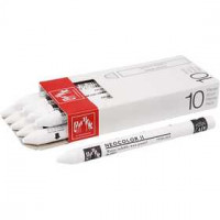 Neocolor II, Stärke: 8 mm, L 10 cm, Weiß (001), Primärfarben, 10Stck. [HOB-34050]