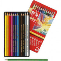 Supracolor II, Mine: 3,8 mm, L 17 cm, Sortierte Farben, 12Stck., Stärke: 7 mm [HOB-34096]