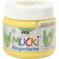 Fingerfarbe, Gelb, 150ml [HOB-34759]