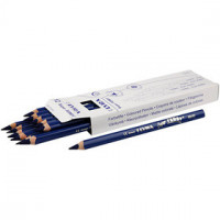 Super Ferby 1 Buntstifte, Mine: 6,25 mm, L 18 cm, Dunkelblau, 12Stck. [HOB-38363]