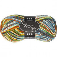 Sockenwolle, L 200 m, Multicolor-Harmonie, 50g [HOB-41316]