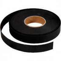 Weaving strips, W: 15 mm, thickness 0.55 mm, 9,5 m, black [HOB-498954]