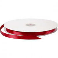 Satinband, B 10 mm, Weinrot, 100m [HOB-51375]