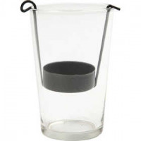 Glaszylinder, D: 6 cm, H 12 cm, 12Stck. [HOB-55789]