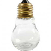 Glühbirne, H 8 cm, 12Stck. [HOB-55807]