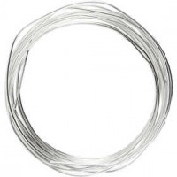 Silberdraht, Stärke: 1,2 mm, Versilbert, 3m [HOB-61012]